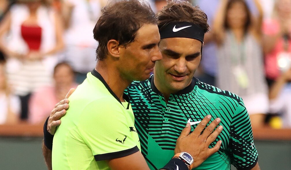 nadal and federer เทนนิส